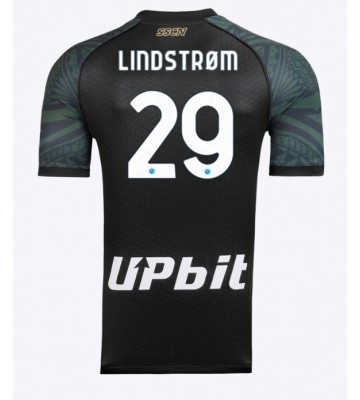 SSC Napoli Jesper Lindstrom #29 Tercera Equipación 2023-24 Manga Corta